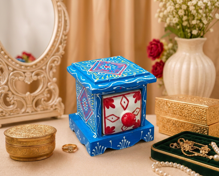 1 Drawer Jewellery Box (House Shape)