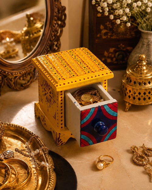 1 Drawer Jewellery Box (House Shape)