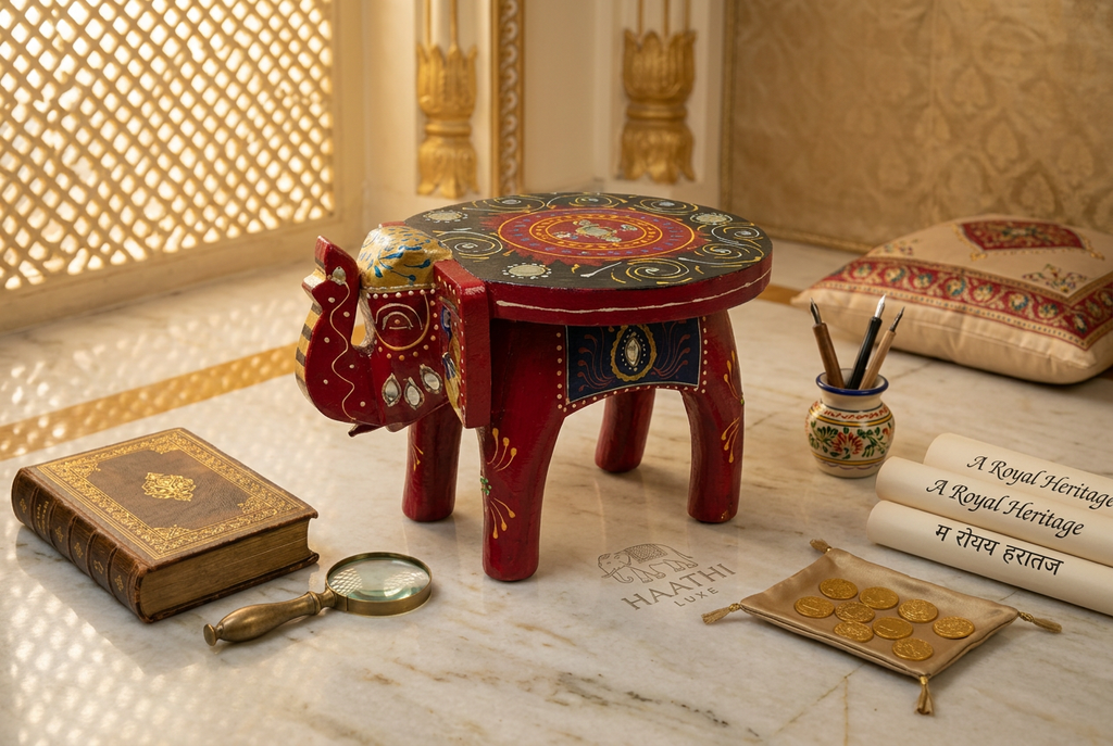 Elephant Stool 4"