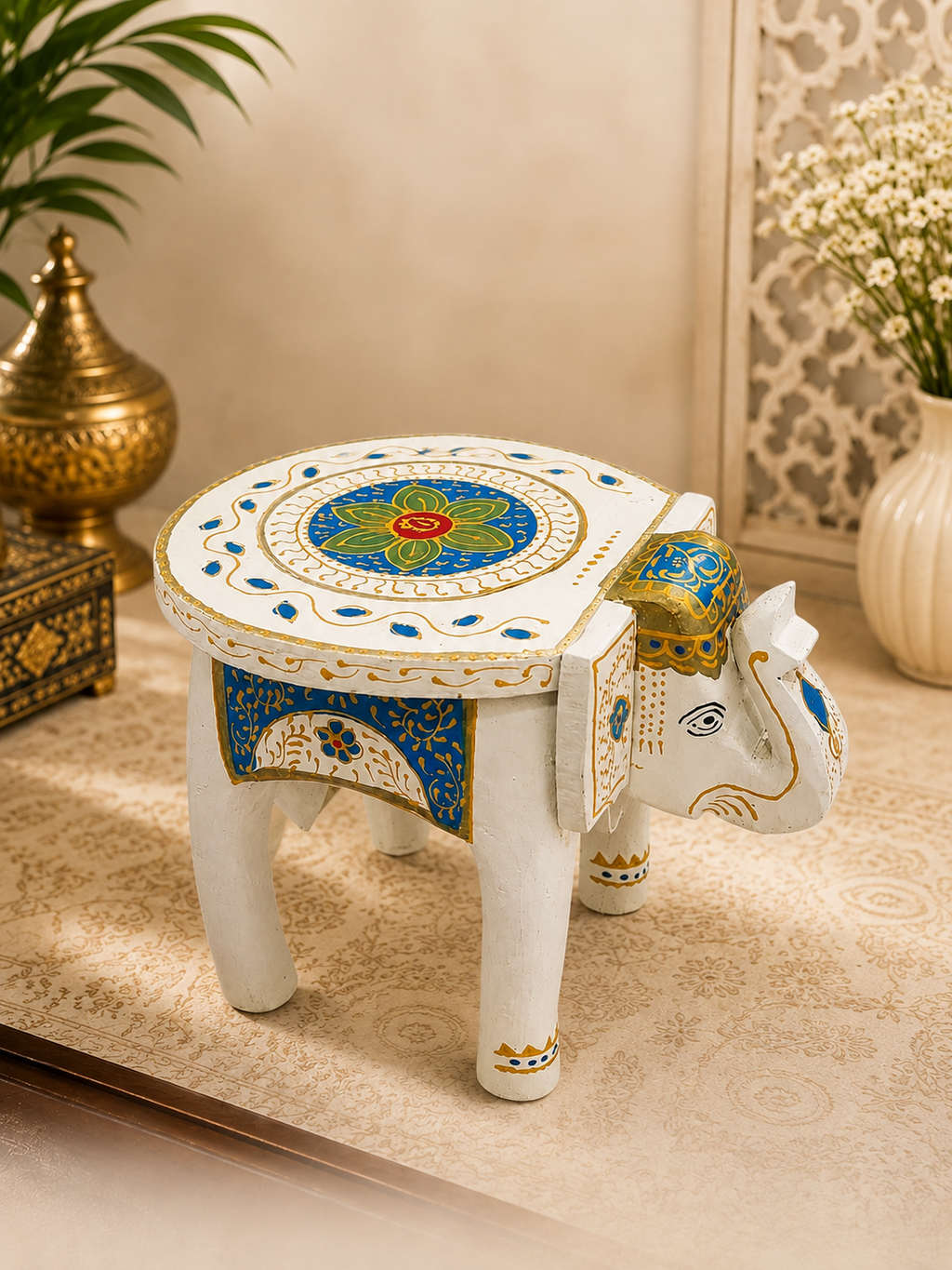 Elephant Stool 8"