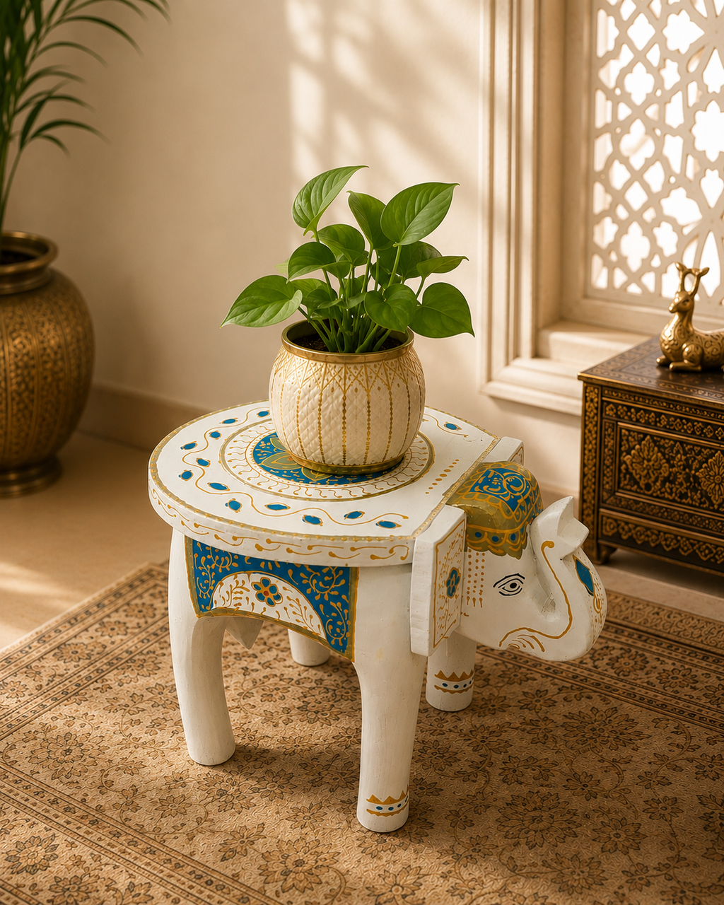 Elephant Stool 8"
